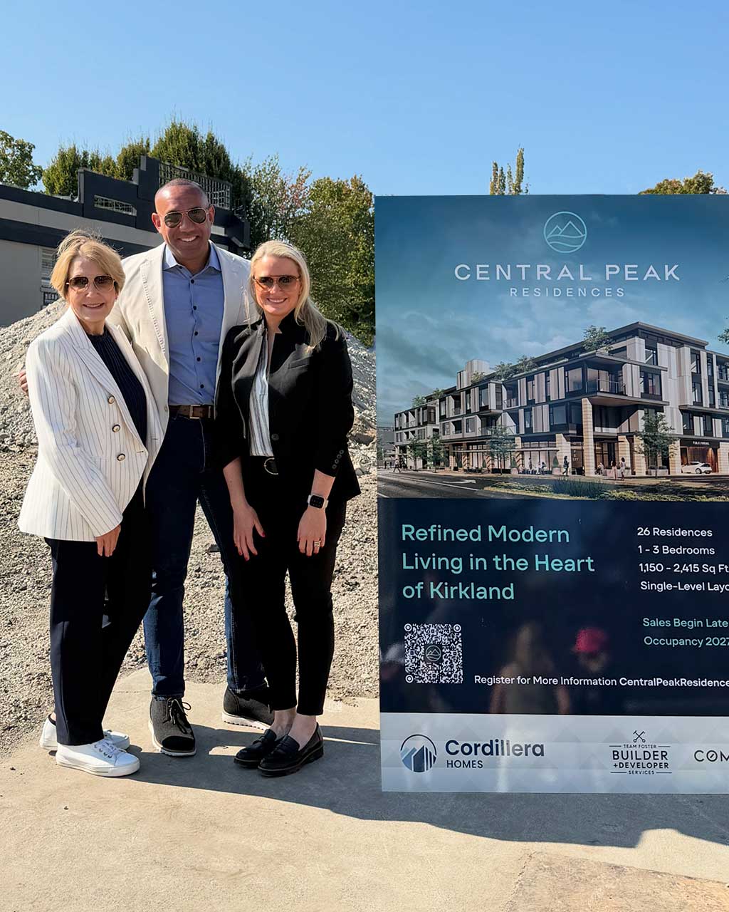 Central Peak Groundbreaking